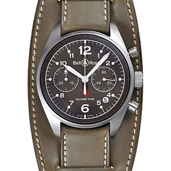 BELL＆ROSS ベル&ロス レプリカ ヴィンテージ126 k565518 ミリタリー クロノグラフ カーキ